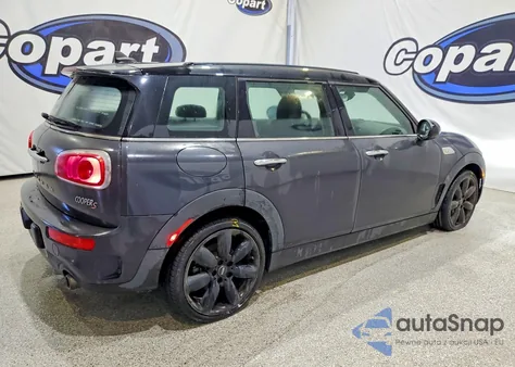 2017 Mini Cooper S Clubman из США, поврежденный, VIN WMWLN9C32H2E49737